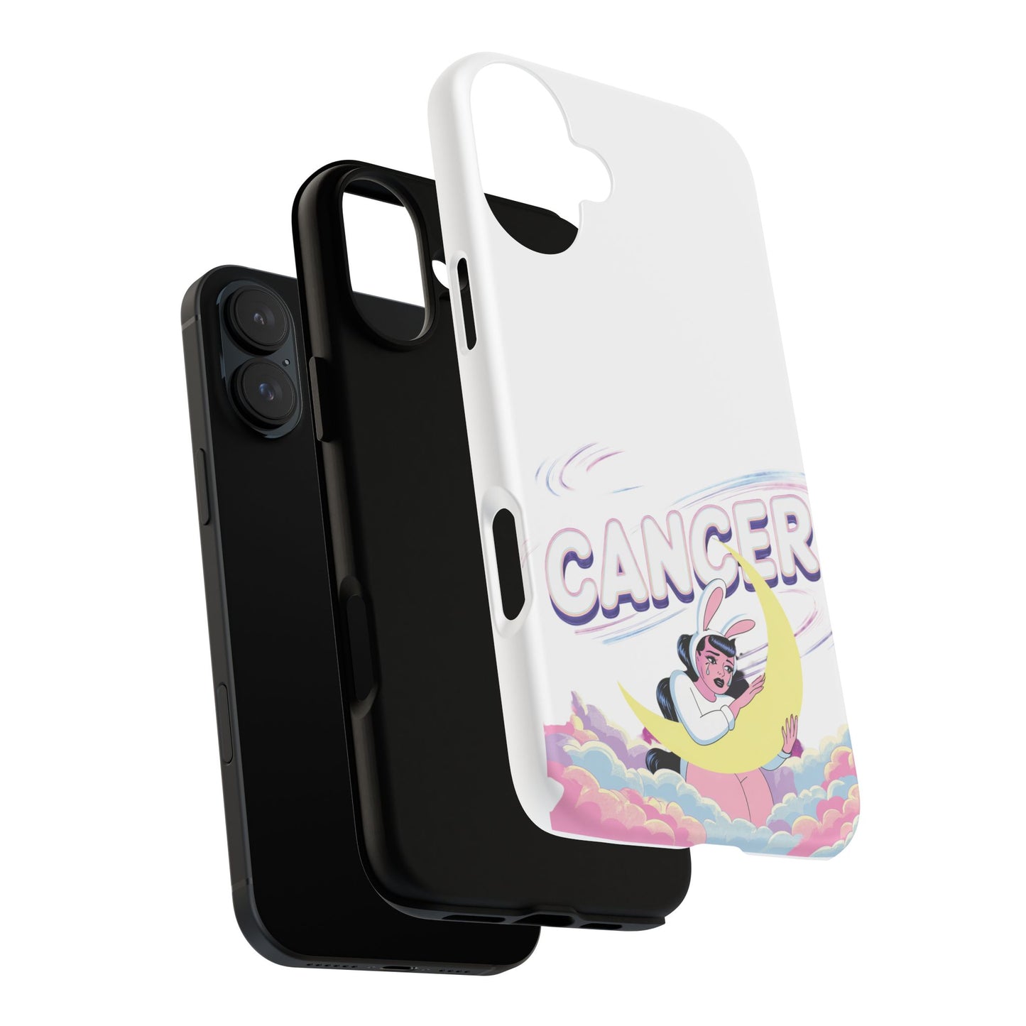 “Cancer” Zodiac Phone Case, Cute Cancer Case, Astrology Phone Cover