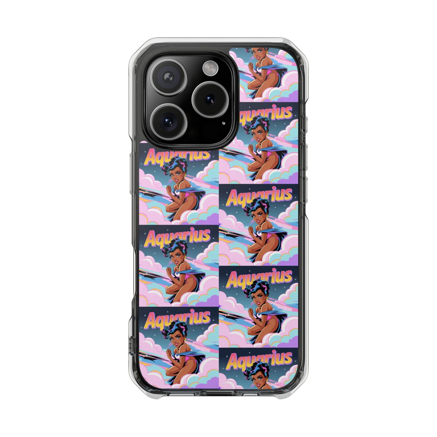 Aquarius Zodiac Phone Case, Phone Accessory for Aquarius