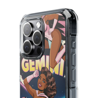 Gemini Zodiac MagSafe Clear Impact Case