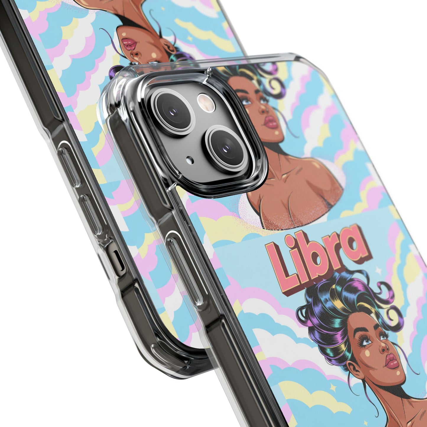 Libra Zodiac Clear MagSafe Phone Case