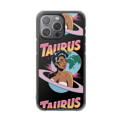 Taurus Phone Case, MagSafe Astrological Impact Case, Zodiac Sign Cover