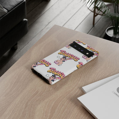 Stylish “Taurus” Phone Case, Cartoon Design