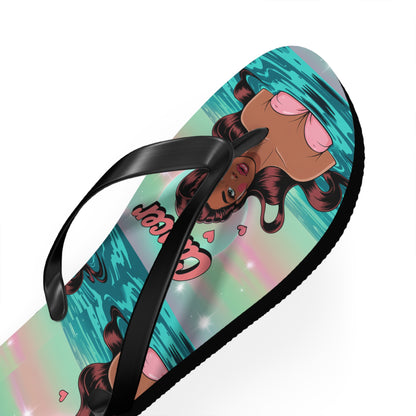 Zodiac ‘CANCER’ Beach Flip Flops - Summer Sandals