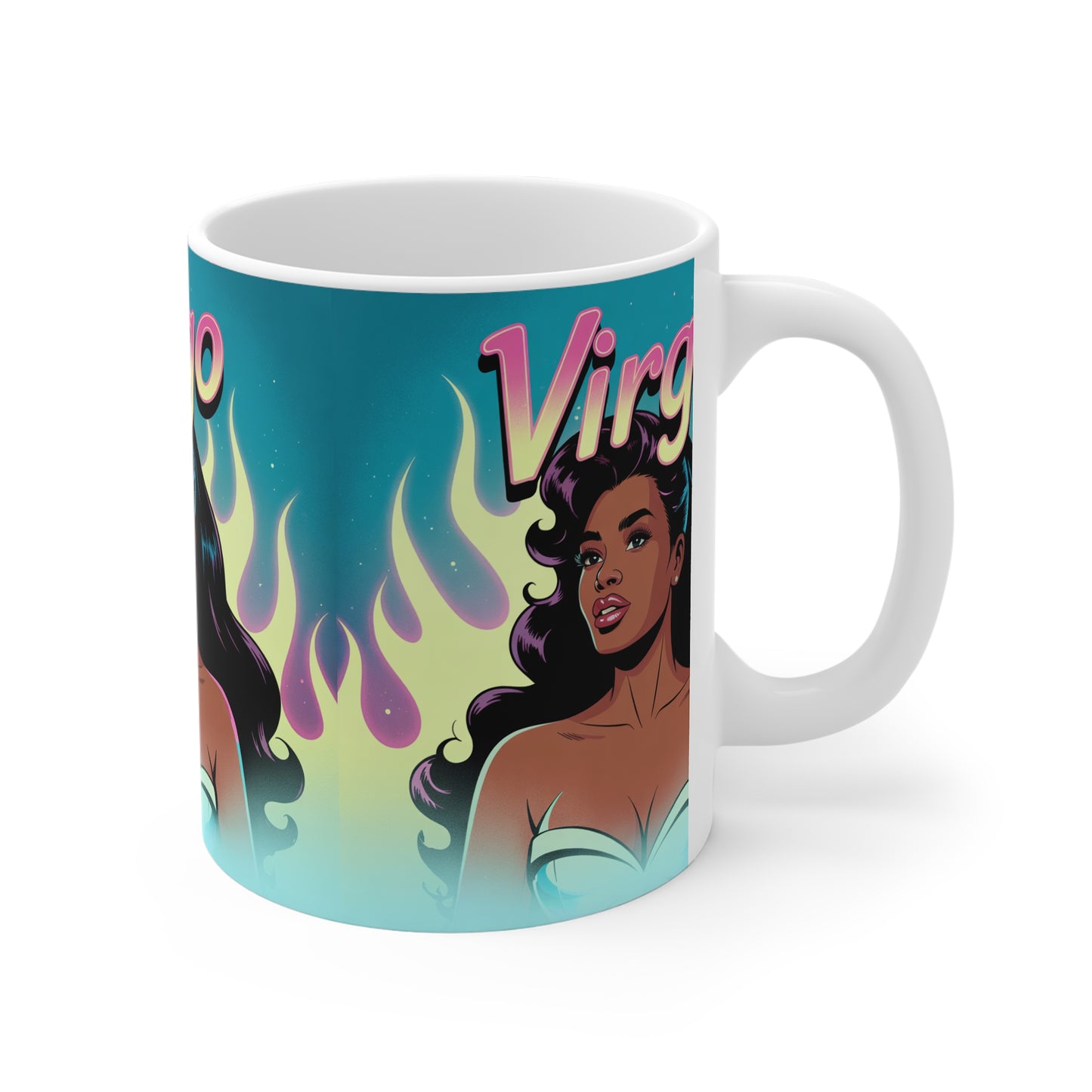 Astrological Virgo Mug, Zodiac Coffee Cup
