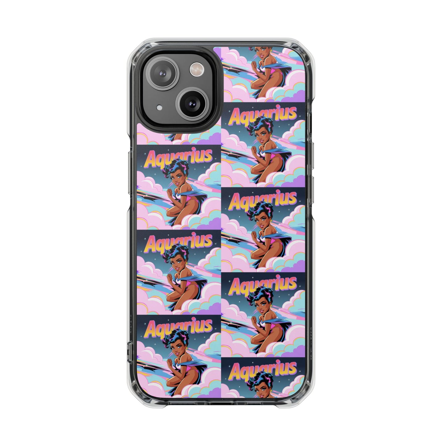 Aquarius Zodiac Phone Case, Phone Accessory for Aquarius