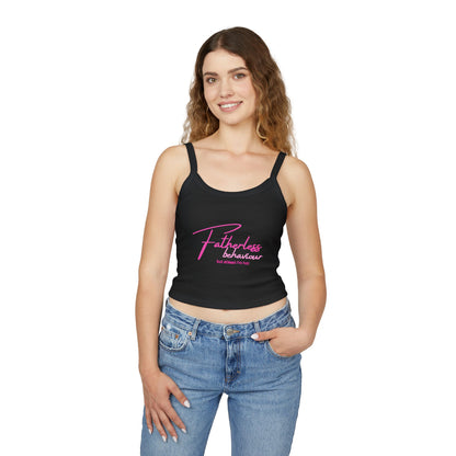 Fatherless Behaviour Spaghetti Strap Tank Top