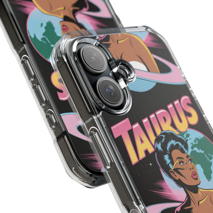 Taurus Phone Case, MagSafe Astrological Impact Case, Zodiac Sign Cover