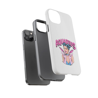 “AQUARIUS” Phone Case with Retro Look