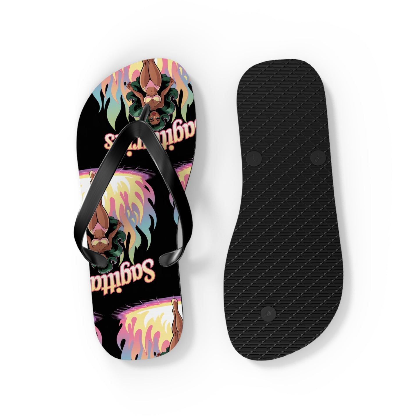 ‘SAGITTARIUS’ Summer Flip Flops - Beach Footwear, Sandals