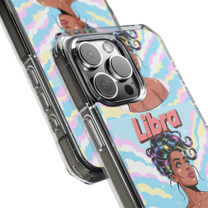 Libra Zodiac Clear MagSafe Phone Case