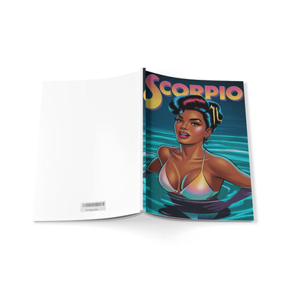 Water Sign 🧜🏻‍♀️ Scorpio Softcover Notebook, A5 | Zodiac Journal