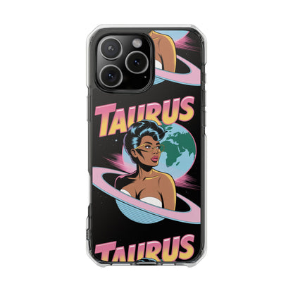 Taurus Phone Case, MagSafe Astrological Impact Case, Zodiac Sign Cover