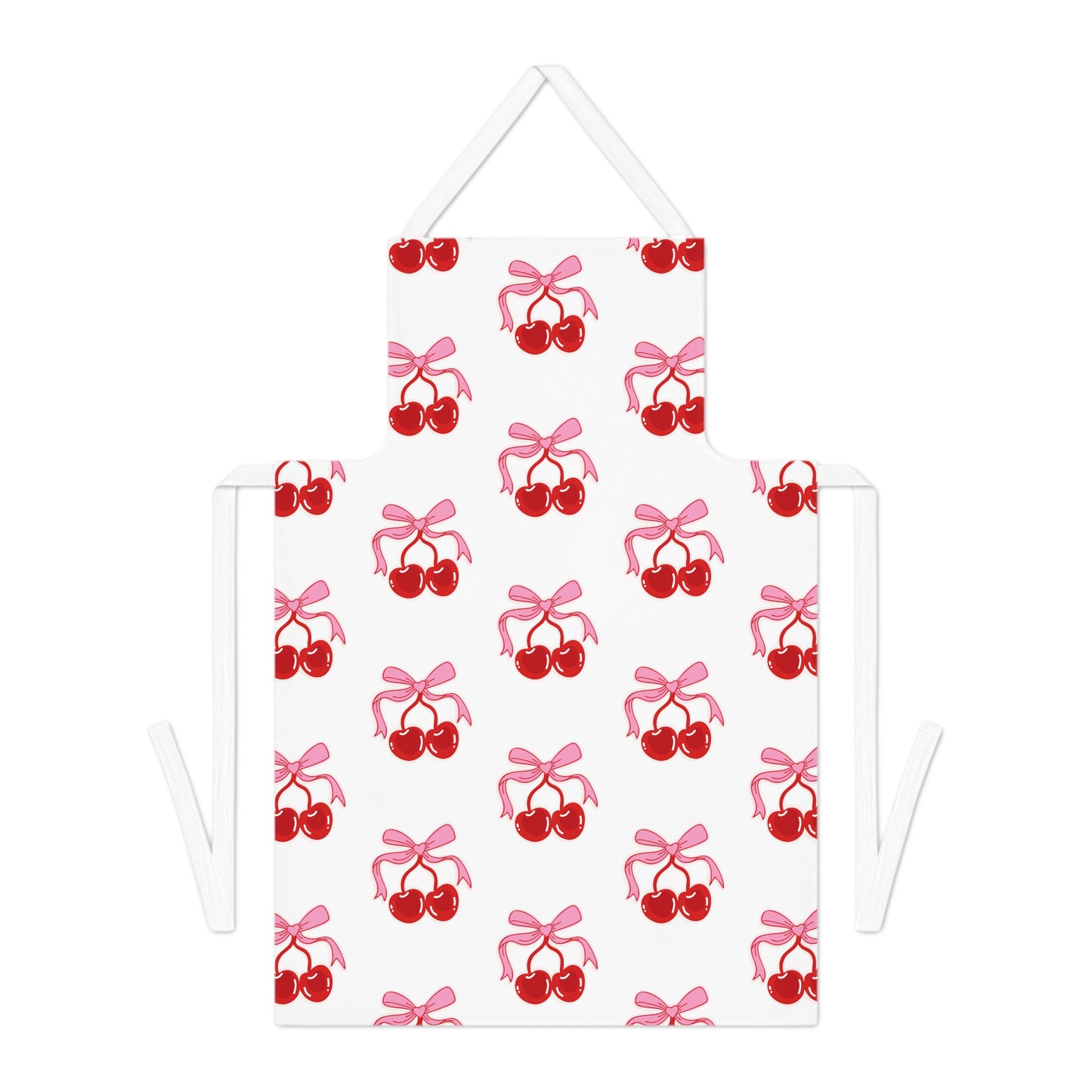 Cherry Adult Apron, Cute Baking Gift, Kitchen Accessory, Chef Apron